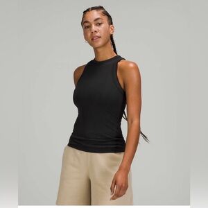 Lululemon Hold Tight Crewneck Tank Top in black size 4